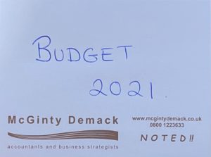 Budget March 2021